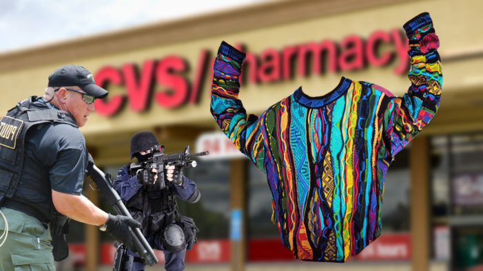 Cosby Sweater Taken Down In Police Sting Operation