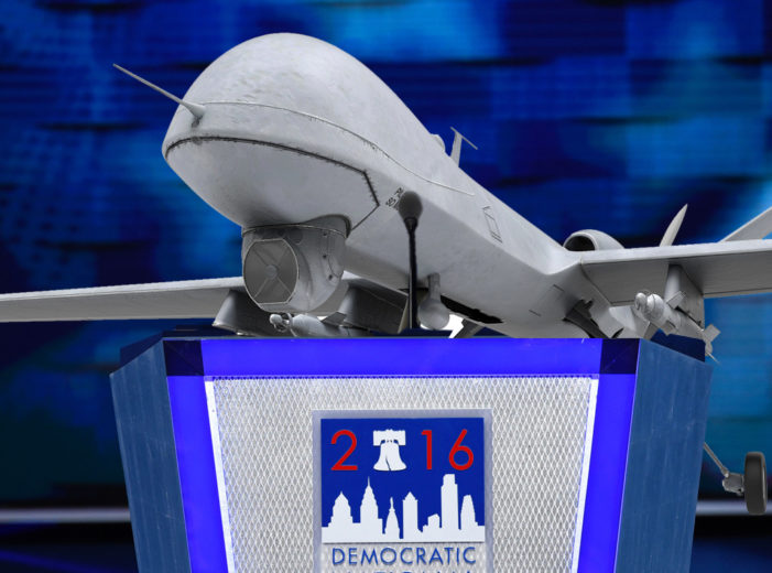 Drone Gives Rousing Speech At DNC