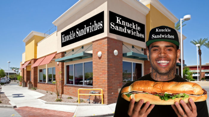 Chris Brown Opens New Restaurant: Knuckle Sandwiches
