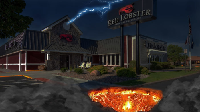 Red Lobster Built On Old Olive Garden Grounds Opens Portal To Hell