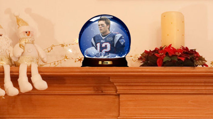 Roger Goodell Releases Tom Brady From Tiny Snow Globe Above His Fireplace