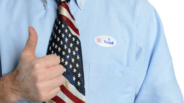 U.S. Masturbates To Picture Of Self Wearing I Voted Sticker